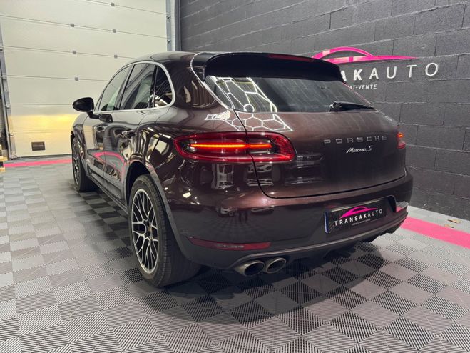Porsche Macan 3.0 V6 340 ch S PDK Marron de 2015