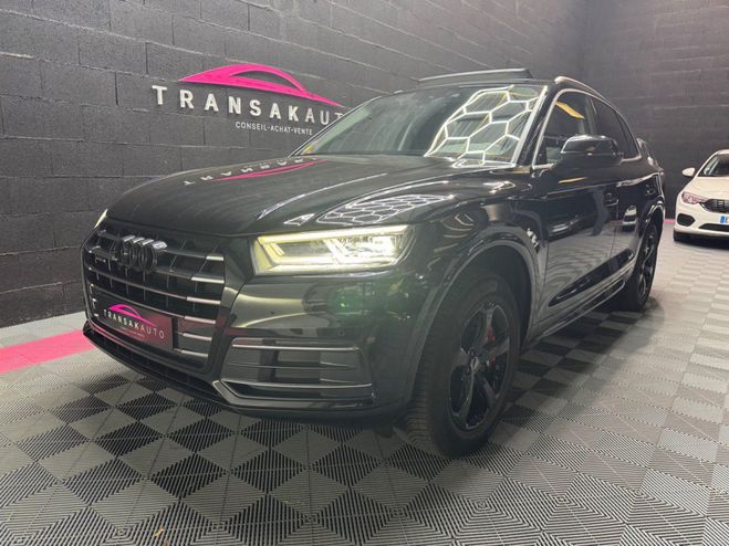 Cliquer pour voir la photo suivante Audi Q5 2.0 TDI 163 S tronic 7 Quattro Design Noir de 2017