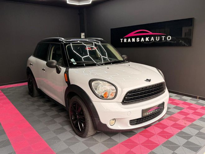 Mini Countryman R60 2 (R60) One D 1.6 D DPF 16V 90 cv /  Blanc de 2011