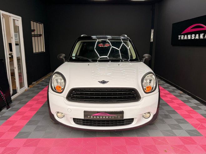 Mini Countryman R60 2 (R60) One D 1.6 D DPF 16V 90 cv /  Blanc de 2011