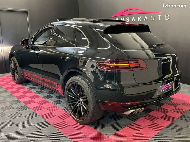 Porsche Macan Turbo 3.6 V6 400 ch PDK APPLE CARPLAY ET Noir de 2015