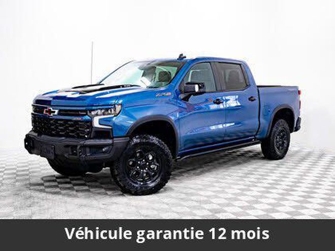 Cliquer pour voir la photo suivante Chevrolet Silverado zr2 6.2l tout compris hors homologation Bleu de 2024