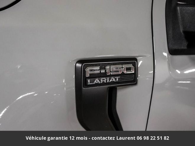 Ford F150 lariat ethanol 5.0l supercrew 4x4 tout c Blanc de 2023