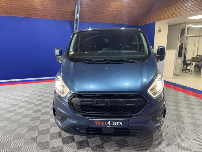 Ford Transit CUSTOM 2.0 130 CABINE APPROFONDIE LIMITE BLEU FONCE de 2021