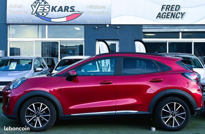 Ford Puma 1.0 EcoBoost 155ch mHEV Titanium-PREMIER Rouge de 2020