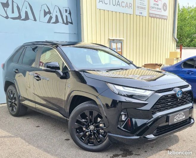 Cliquer pour voir la photo suivante Toyota RAV 4 Hybride 222ch Black Edition AWD-i MY21 Noir de 2022
