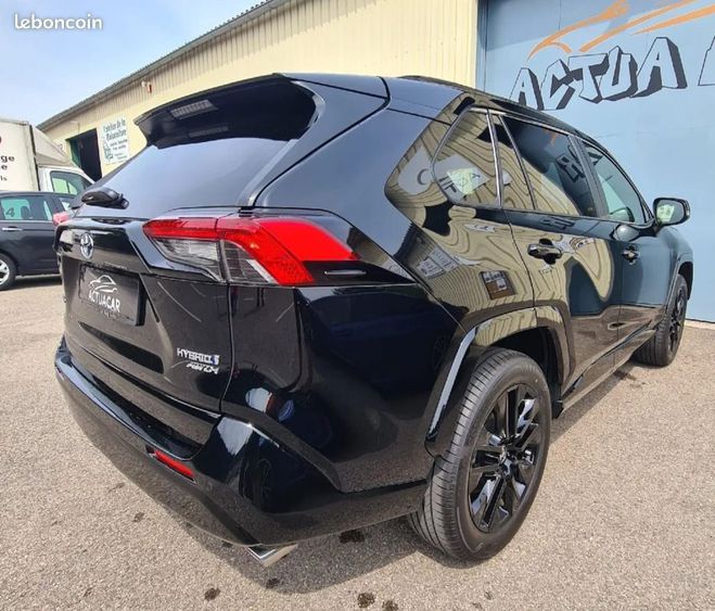 Toyota RAV 4 Hybride 222ch Black Edition AWD-i MY21 Noir de 2022