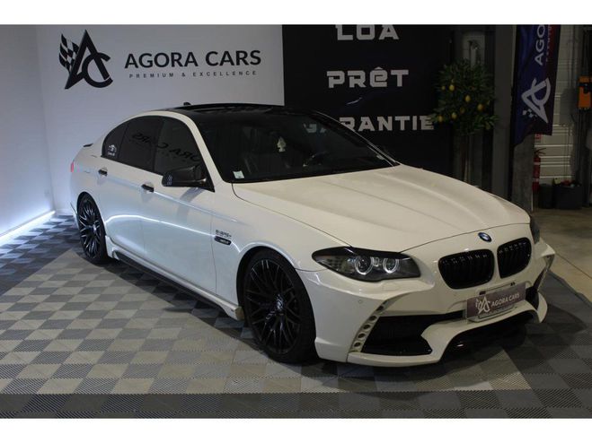 BMW Serie 5 535i Luxe BERLINE F10 PHASE 1 BLANC de 2010