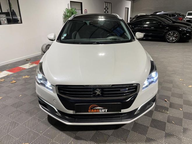 Peugeot 508 SW 2.0 BlueHDi 180CH -FELINE-TOIT PANO-F Blanc Nacr de 2016