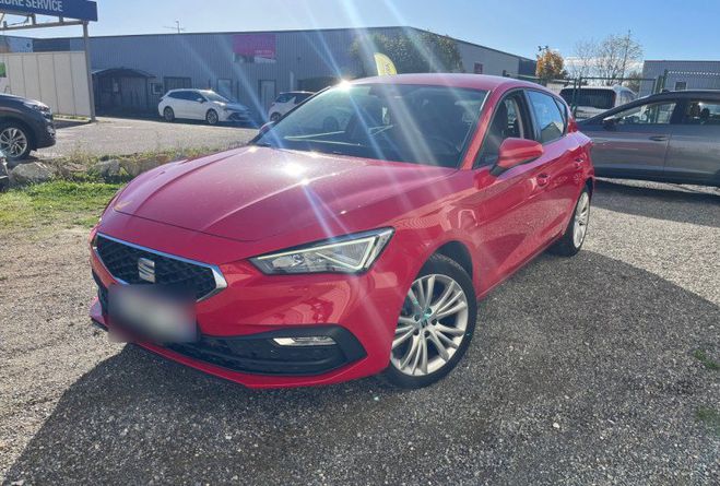Seat Leon 1.0 TSI 110 BVM6 Urban - CarPlay - Camr ROUGE de 2021