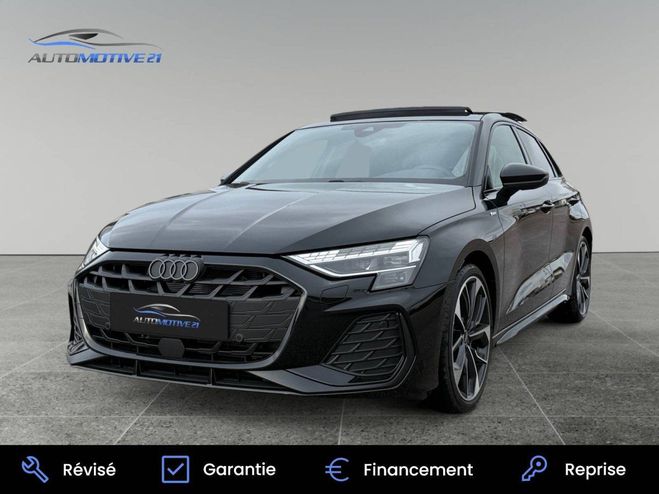 Cliquer pour voir la photo suivante Audi A3 Sportback 35 TDI 150ch S line S tronic 7 Noir de 2025