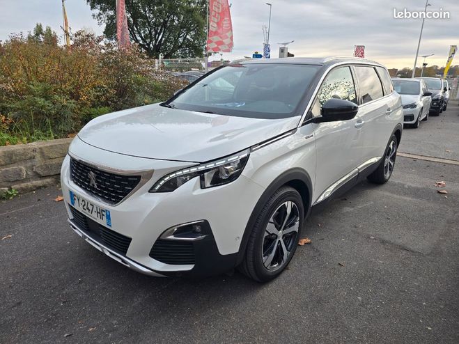 Cliquer pour voir la photo suivante Peugeot 5008 Gt-Line 1.2l 130ch 7places Blanc de 2019