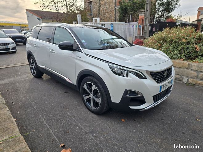 Peugeot 5008 Gt-Line 1.2l 130ch 7places Blanc de 2019