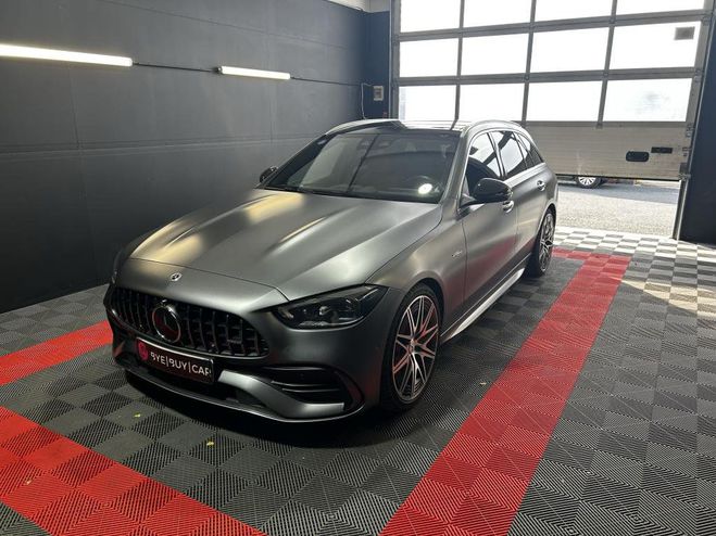 Cliquer pour voir la photo suivante Mercedes Classe C Break 43 BVA Speedshift MCT AMG 4-Matic GRIS FONCE de 2023