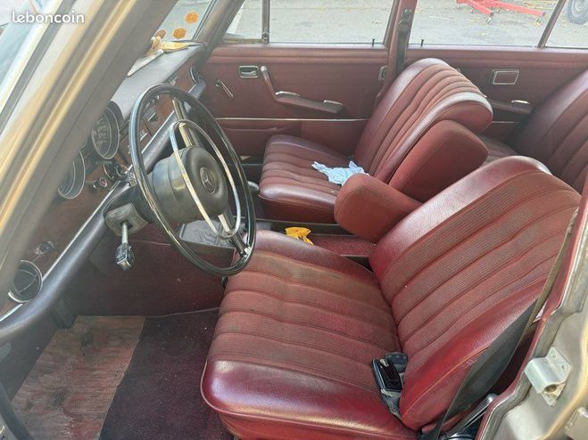 Mercedes 280 se 1971 bote manuelle immatriculation d  de 1971