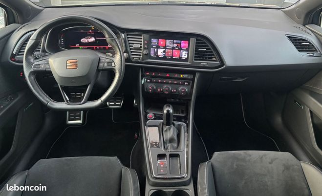 Seat Leon cupra 2.0 tsi 290ch dsg bva carplay gps  Gris de 2019