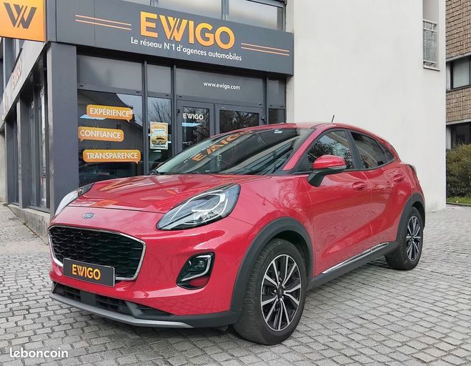 Ford Puma 1.0 flexifuel 125 titanium business Rouge de 2022