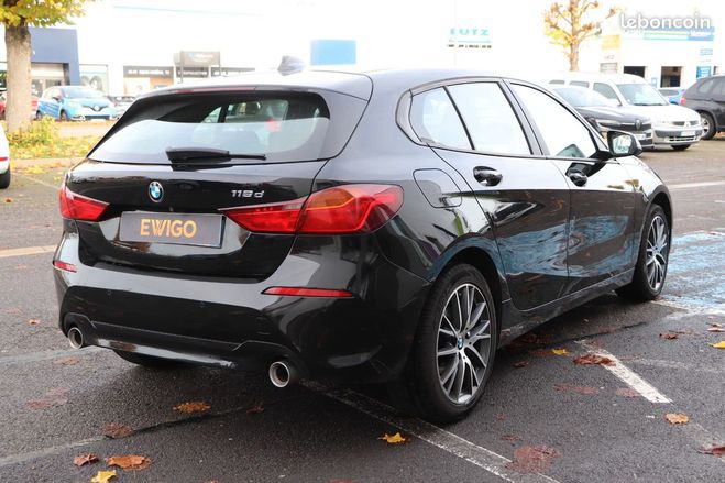 BMW Serie 1 118d 150 carplay-sieges chauffants Noir de 2019