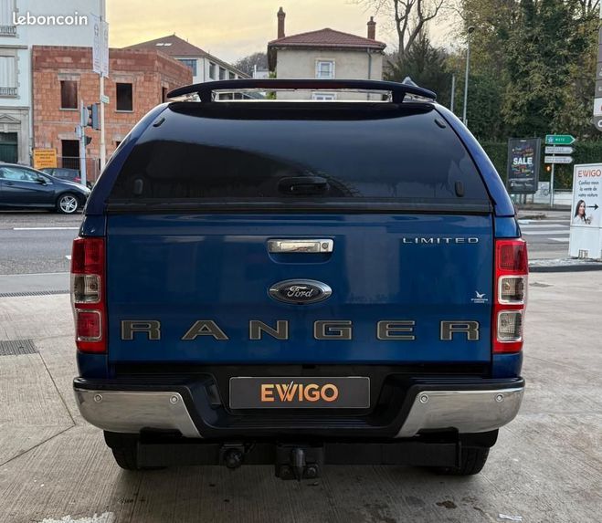 Ford Ranger III (3) SUPER CABINE 2.0 ECOBLUE 213 LIM Bleu de 2021