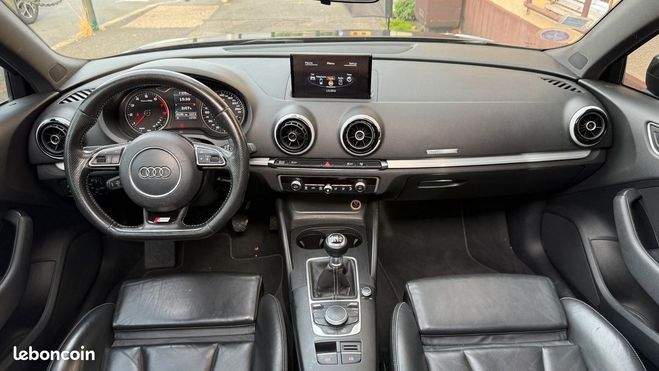 Audi A3 Sportback 1.4 tfsi 125 s-line sieges cui Noir de 2016