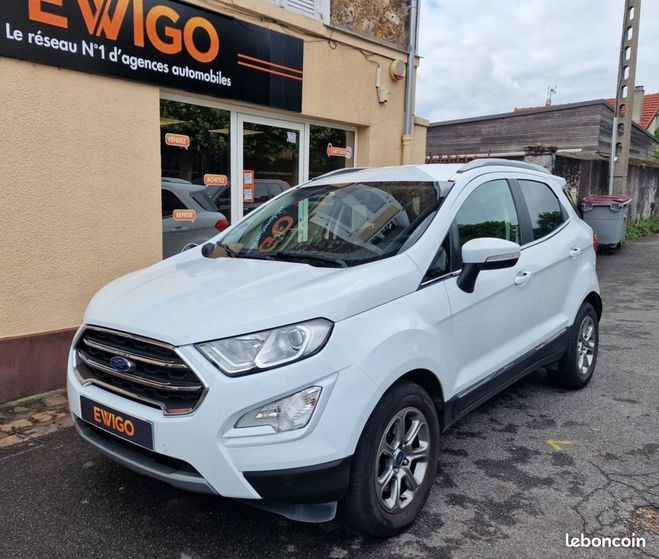 Ford Ecosport 1.0 scti 125ch titanium faible kilometra Blanc de 2019