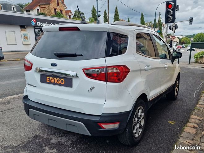 Ford Ecosport 1.0 scti 125ch titanium faible kilometra Blanc de 2019