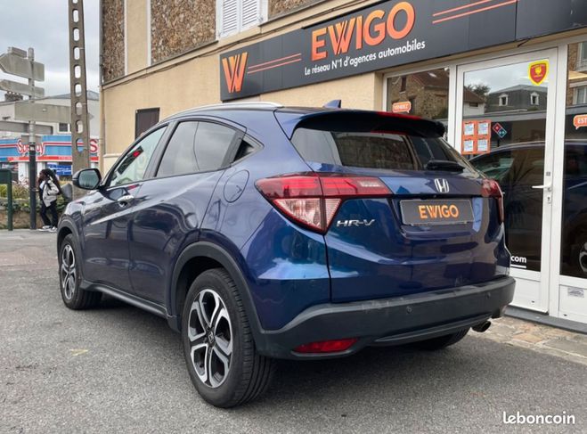 Honda HRV V 1.5 ivtec 130 exclusive 2wd cvt entret Bleu de 2018