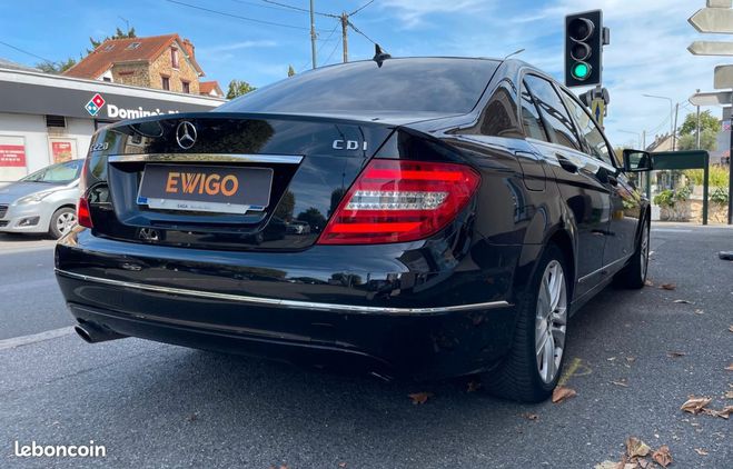 Mercedes Classe C 2.2 220 cdi 170ch avantgarde 7g-tronic b Noir de 2013