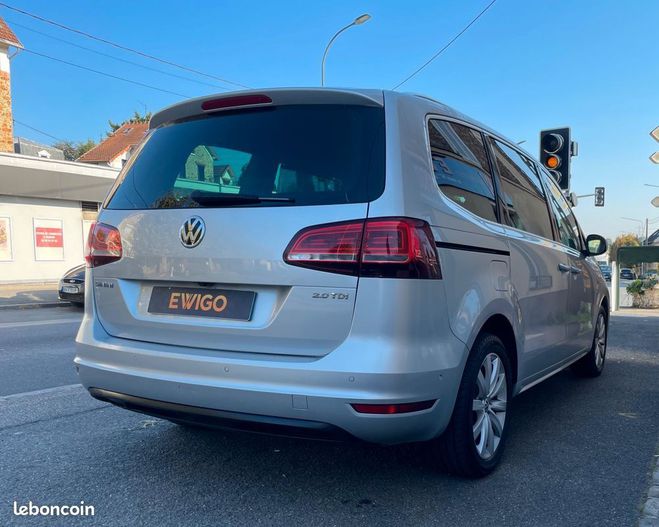 Volkswagen Sharan 2.0 tdi 150ch carat 7 pl toit ouvrant si Gris de 2016