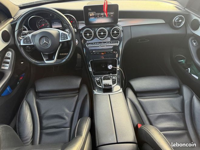 Mercedes Classe C 2.2 220 cdi 170 ch pack amg 7g-tronic bv Gris de 2017