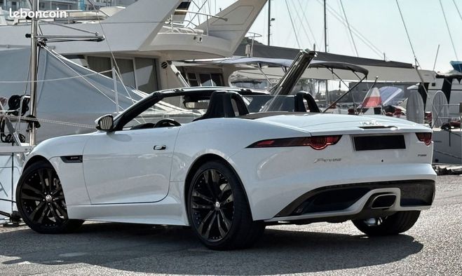 Jaguar F-Type 2.0 p300 300ch r-dynamic 1ere main etat  Blanc de 2019
