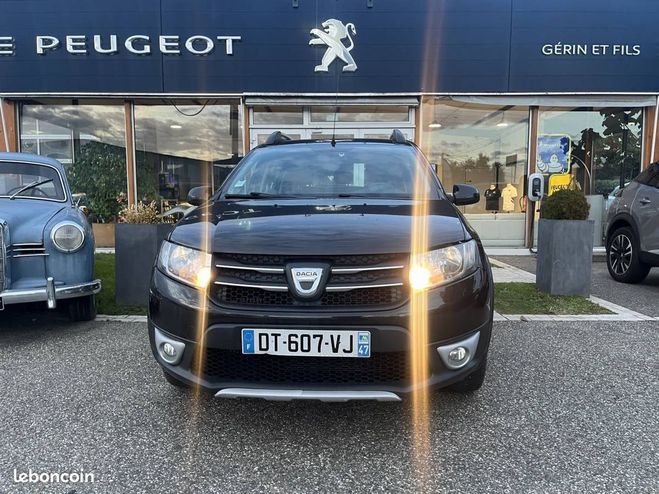 Dacia Sandero (2) Stepway Ambiance TCe 90 E6 Noir de 2015