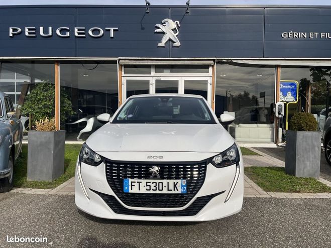 Peugeot 208 (2) PureTech 100 EAT8 Allure Business Blanc de 2020