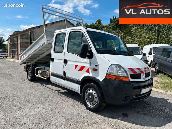 Renault Master Benne 3.0 DCI 136 cv Double Cabine 7 pla Blanc de 2005