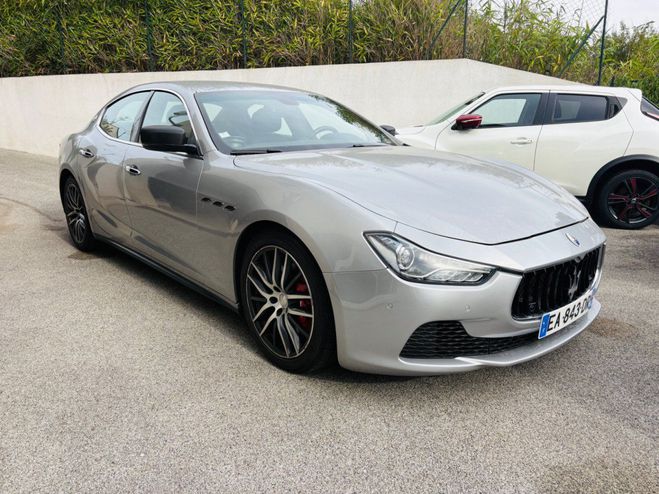 Cliquer pour voir la photo suivante Maserati Ghibli III 3.0 V6 DIESEL GRIS METALLISE de 2015