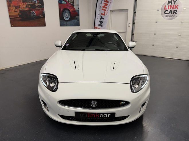 Jaguar XKR V8 5.0 510cv 1re main 29000km certifi  BLANC de 2013