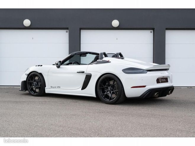Porsche 718 SPYDER RS PDK | WEISSACH LIFT BOSE TVA F Blanc de 2024