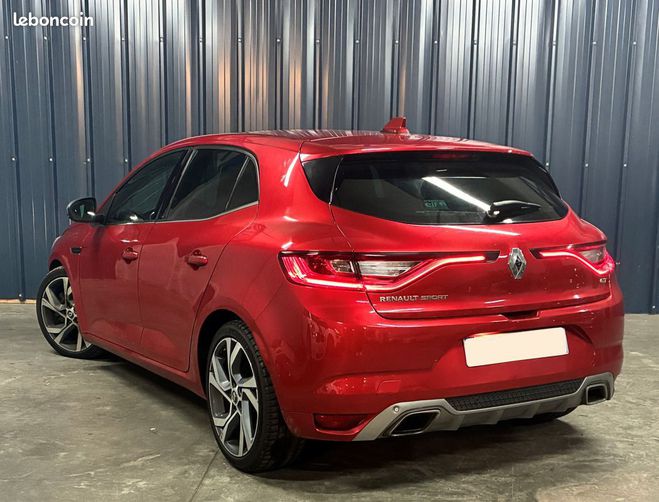 Renault Megane 4 GT 1.6 205ch 4Control EDC6 Garantie 1  Rouge de 2017