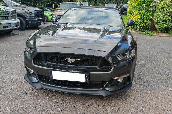 Ford Mustang GT CABRIOLET Grise Mtal Fonc de 2017