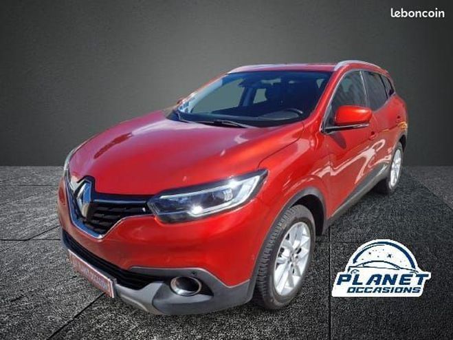 Cliquer pour voir la photo suivante Renault Kadjar 130 127638 km Garantie 12 mois Rouge de 2017