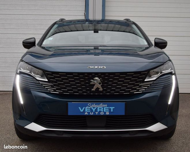 Peugeot 3008 1.2 Puretech 130 STYLE 08.2022 65786 Kms Bleu de 2022
