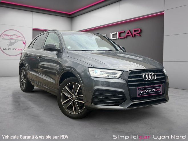 Cliquer pour voir la photo suivante Audi Q3 2.0 TDI 120 ch Midnight Series S-Line - Gris de 2018