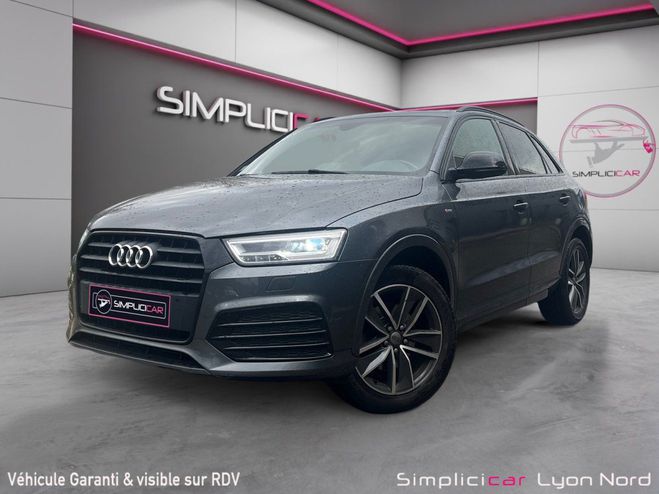 Audi Q3 2.0 TDI 120 ch Midnight Series S-Line -  Gris de 2018