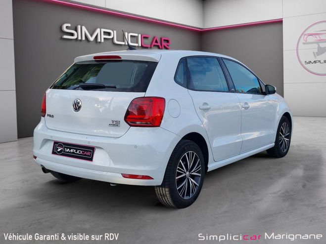 Volkswagen Polo 1.2 TSI 90 BMT Match Radars AV/ARR Car P Blanc de 2017