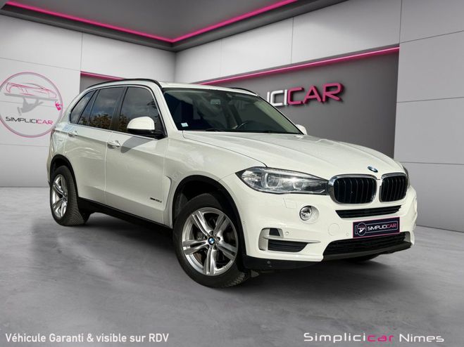Cliquer pour voir la photo suivante BMW X5 F15 xDrive25d 218 ch Lounge Plus A - Siè Blanc de 2014