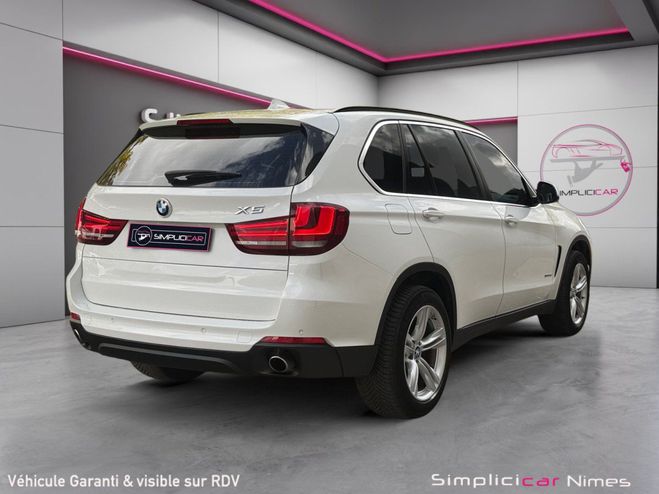 BMW X5 F15 xDrive25d 218 ch Lounge Plus A - Si Blanc de 2014