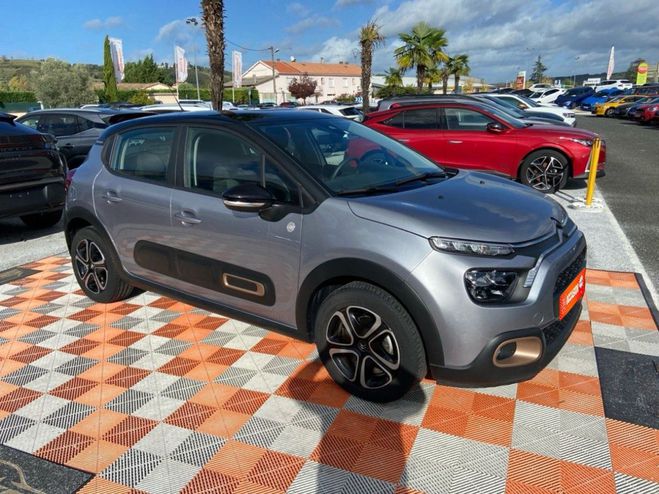Citroen C3 PureTech 110 BV6 C-SERIES GPS Radar Gris Clair de 2023
