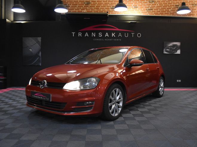 Volkswagen Golf 1.4 TSI 150 Carat DISTRI OK Rouge de 2015