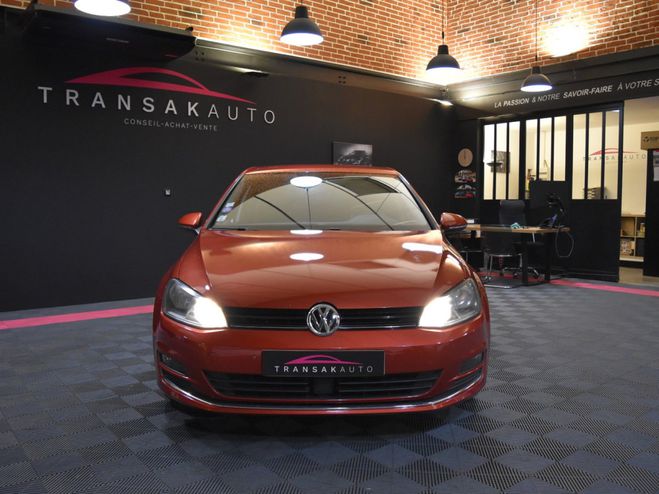Volkswagen Golf 1.4 TSI 150 Carat DISTRI OK Rouge de 2015