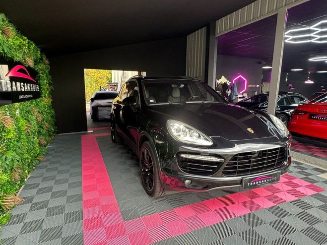 Porsche Cayenne 4.8 V8 - 500 ch Turbo Tiptronic ~ Suivi  Noir de 2010